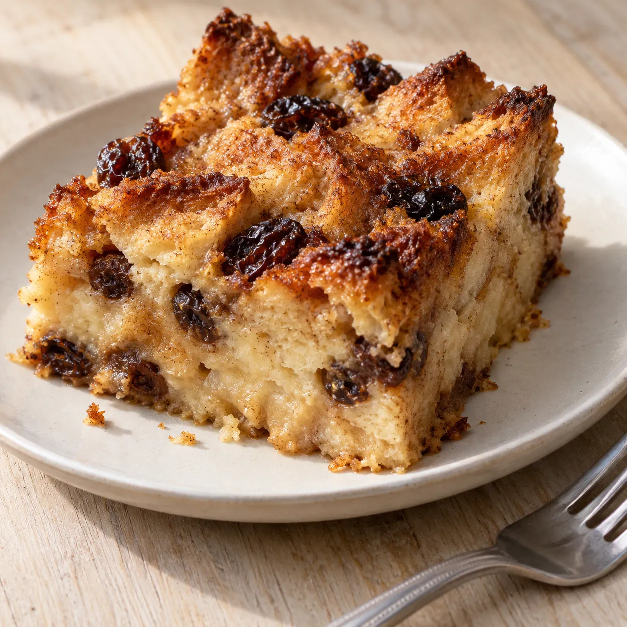 Cinnamon Raisin Bread Pudding