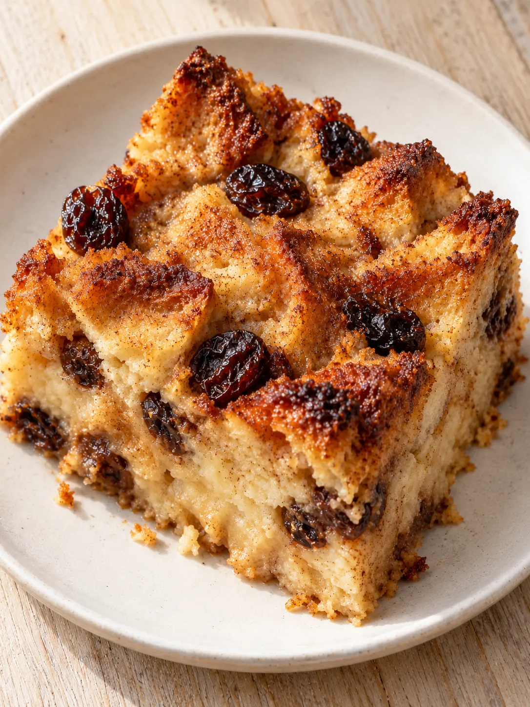 Cinnamon Raisin Bread Pudding
