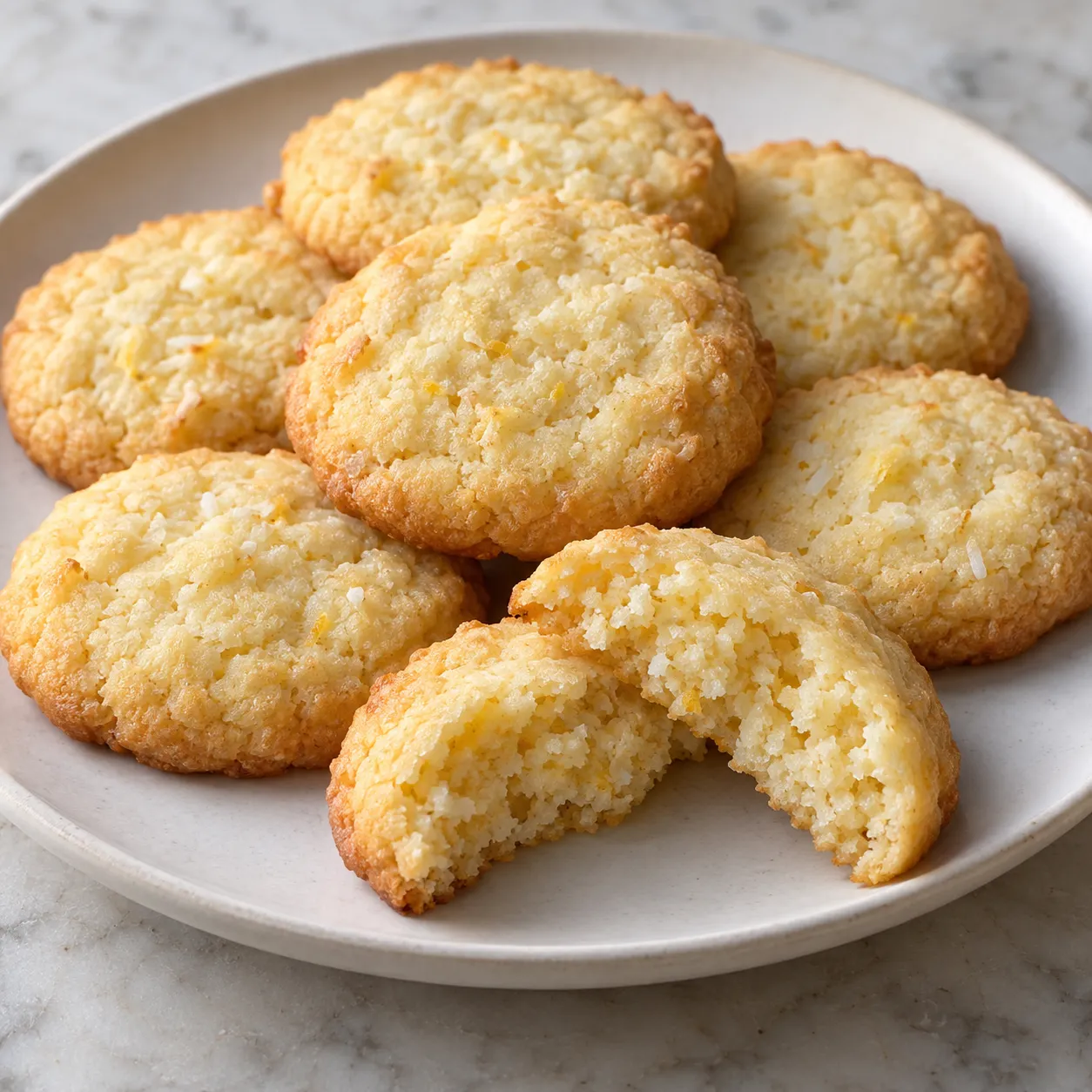 Lemon Coconut Drop Cookies