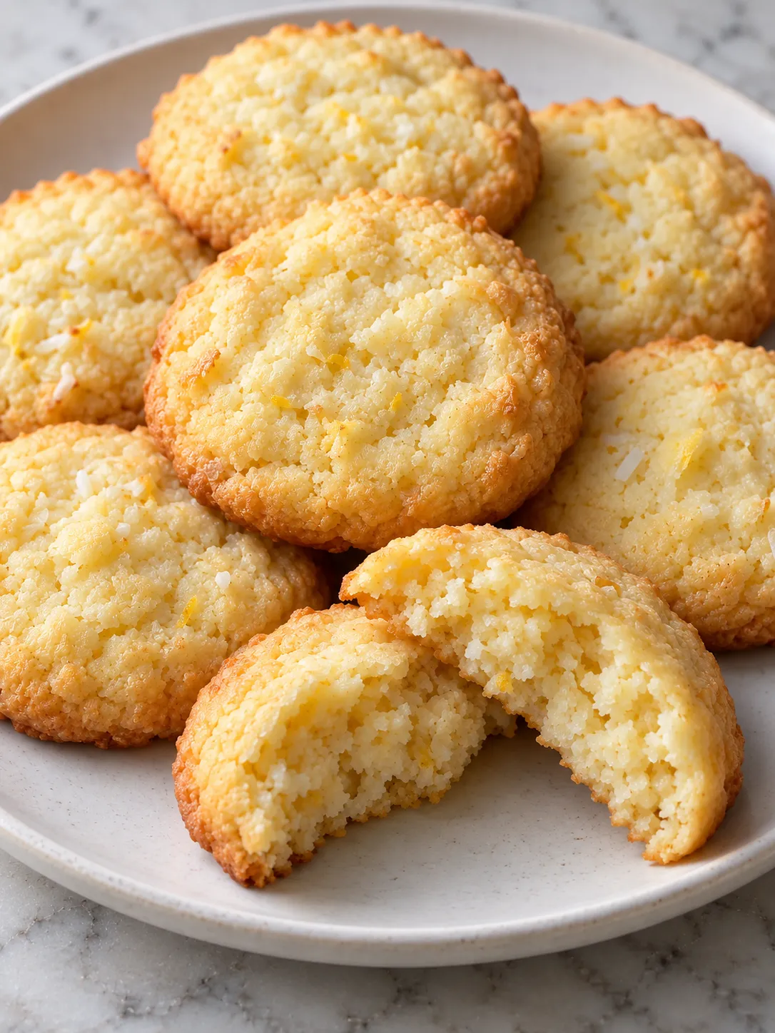 Lemon Coconut Drop Cookies