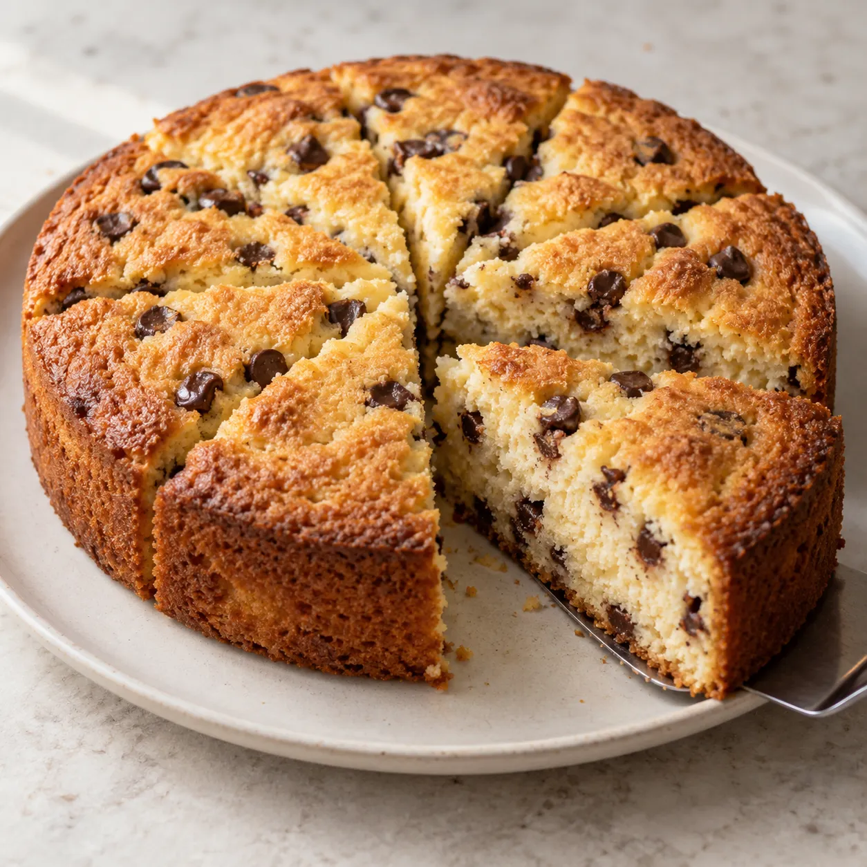 Chocolate Chip Ricotta Cake