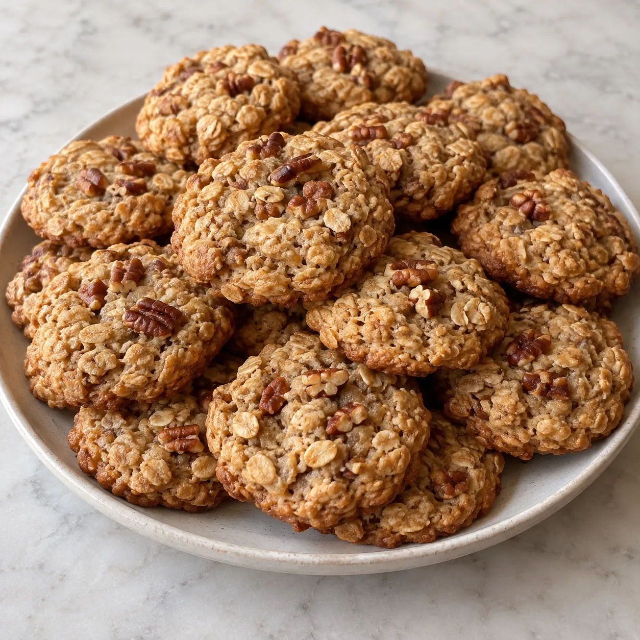 Maple Pecan Oat Cookies