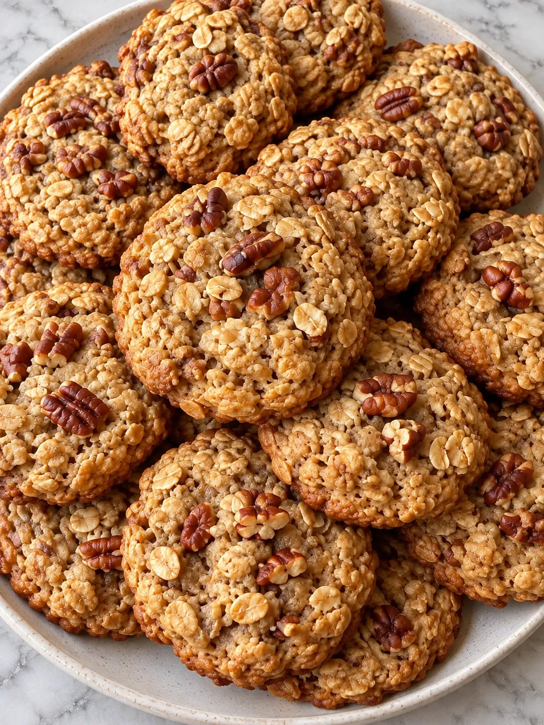 Maple Pecan Oat Cookies