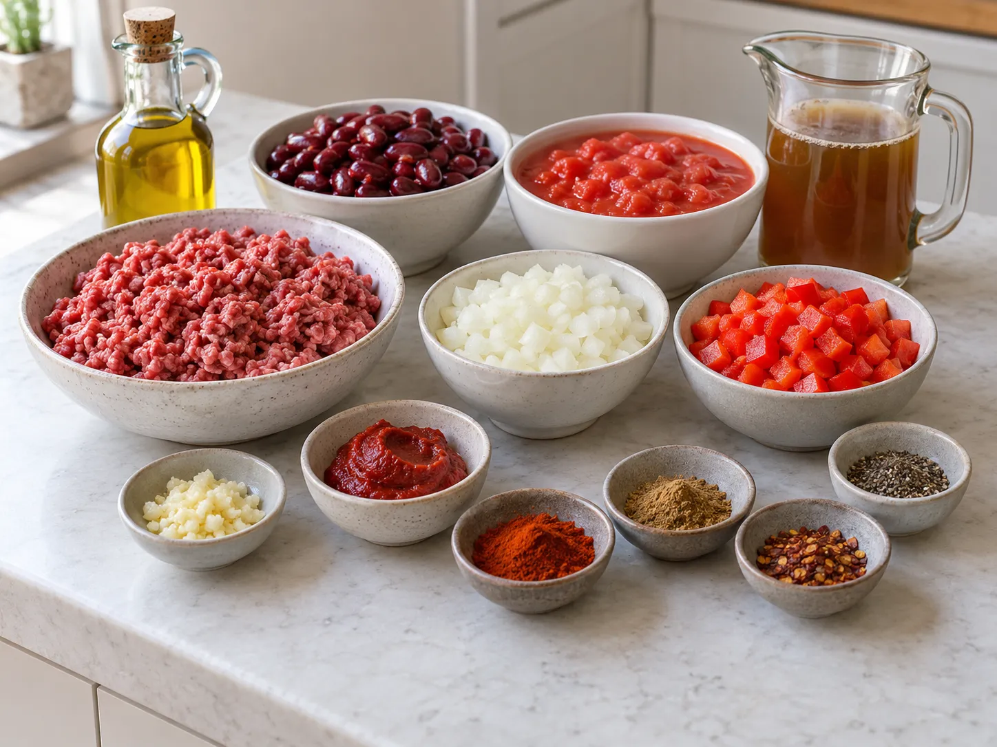 Smoky Beef and Kidney Bean Chili
