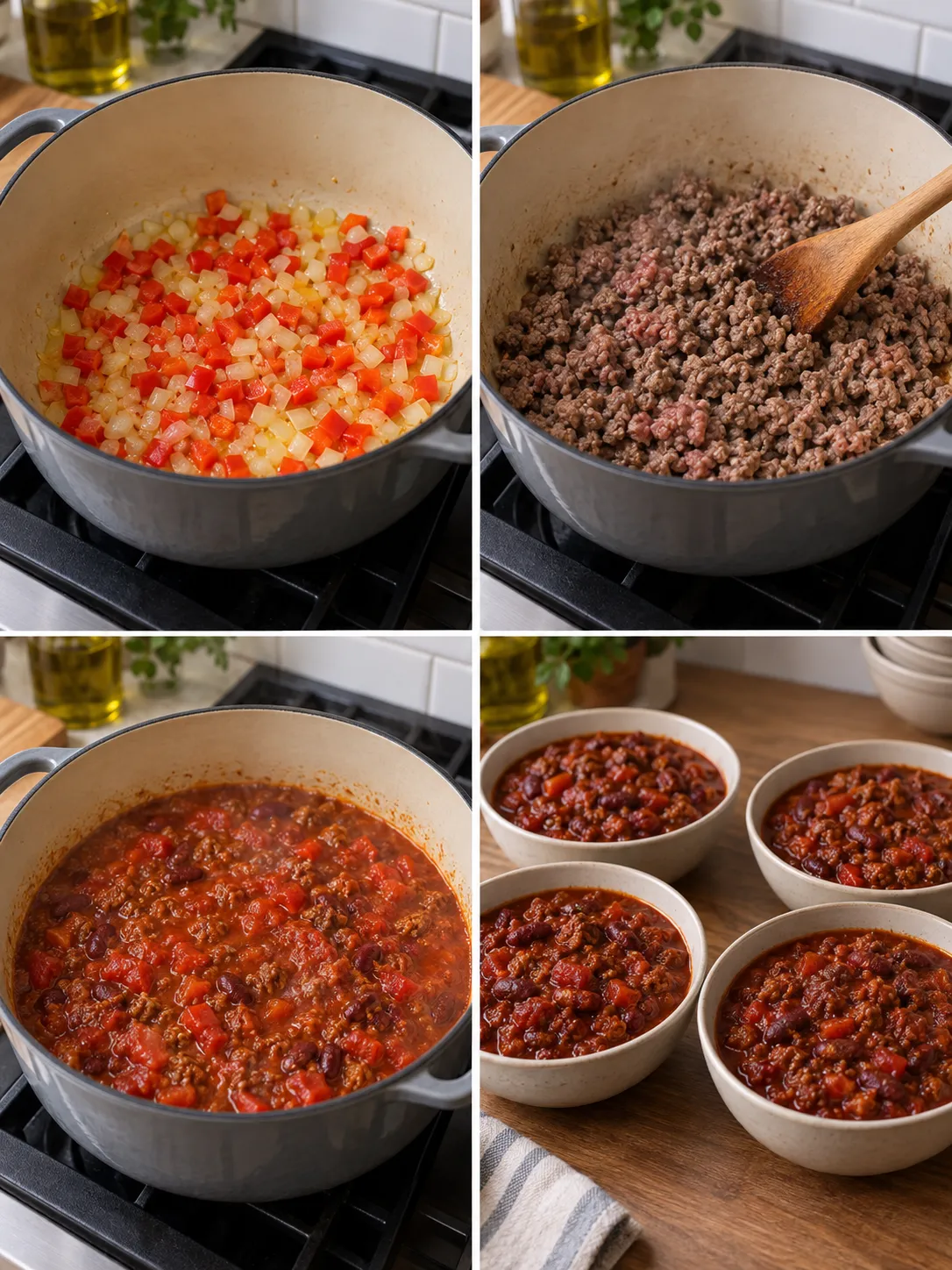 Smoky Beef and Kidney Bean Chili