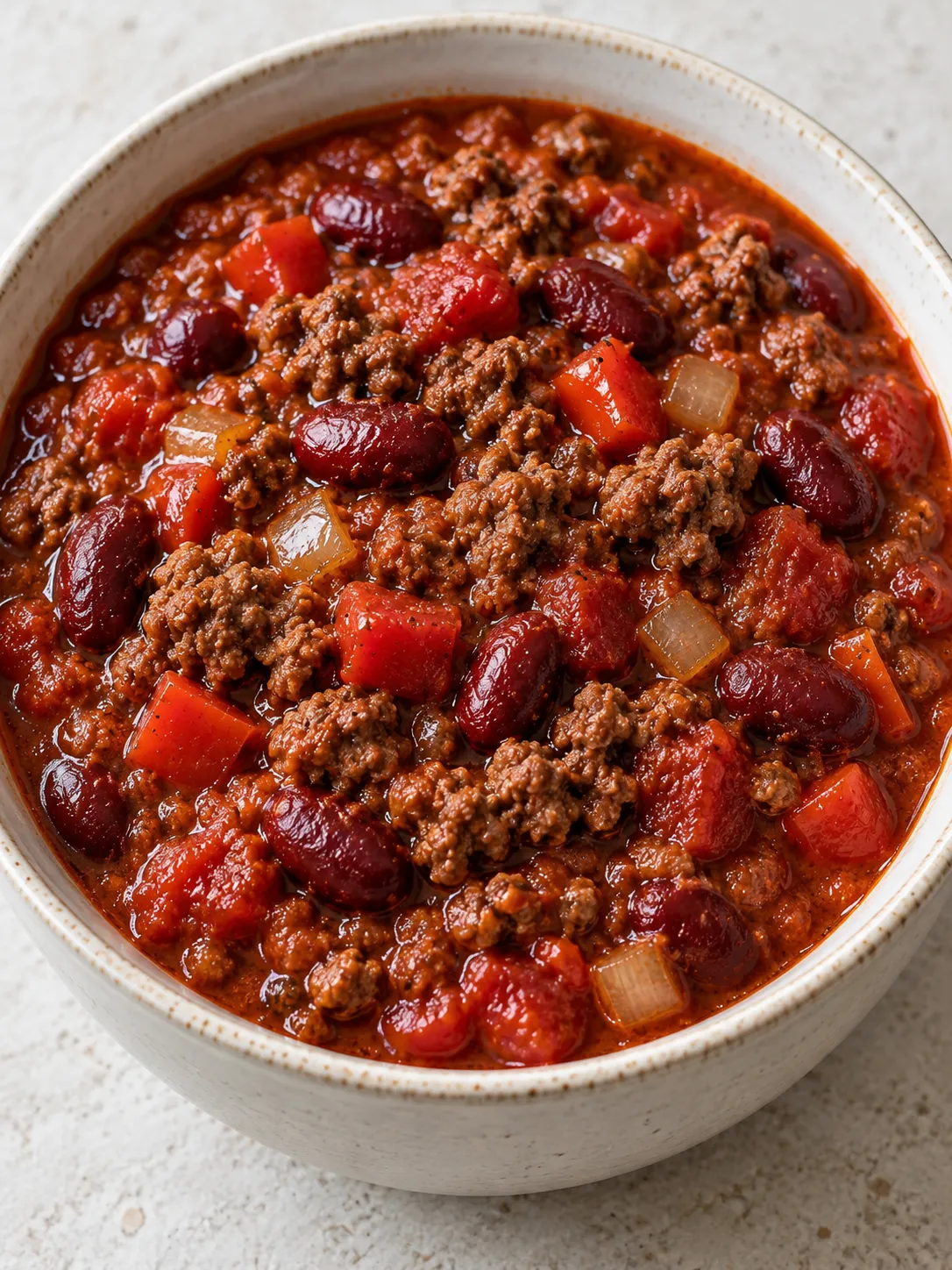 Smoky Beef and Kidney Bean Chili