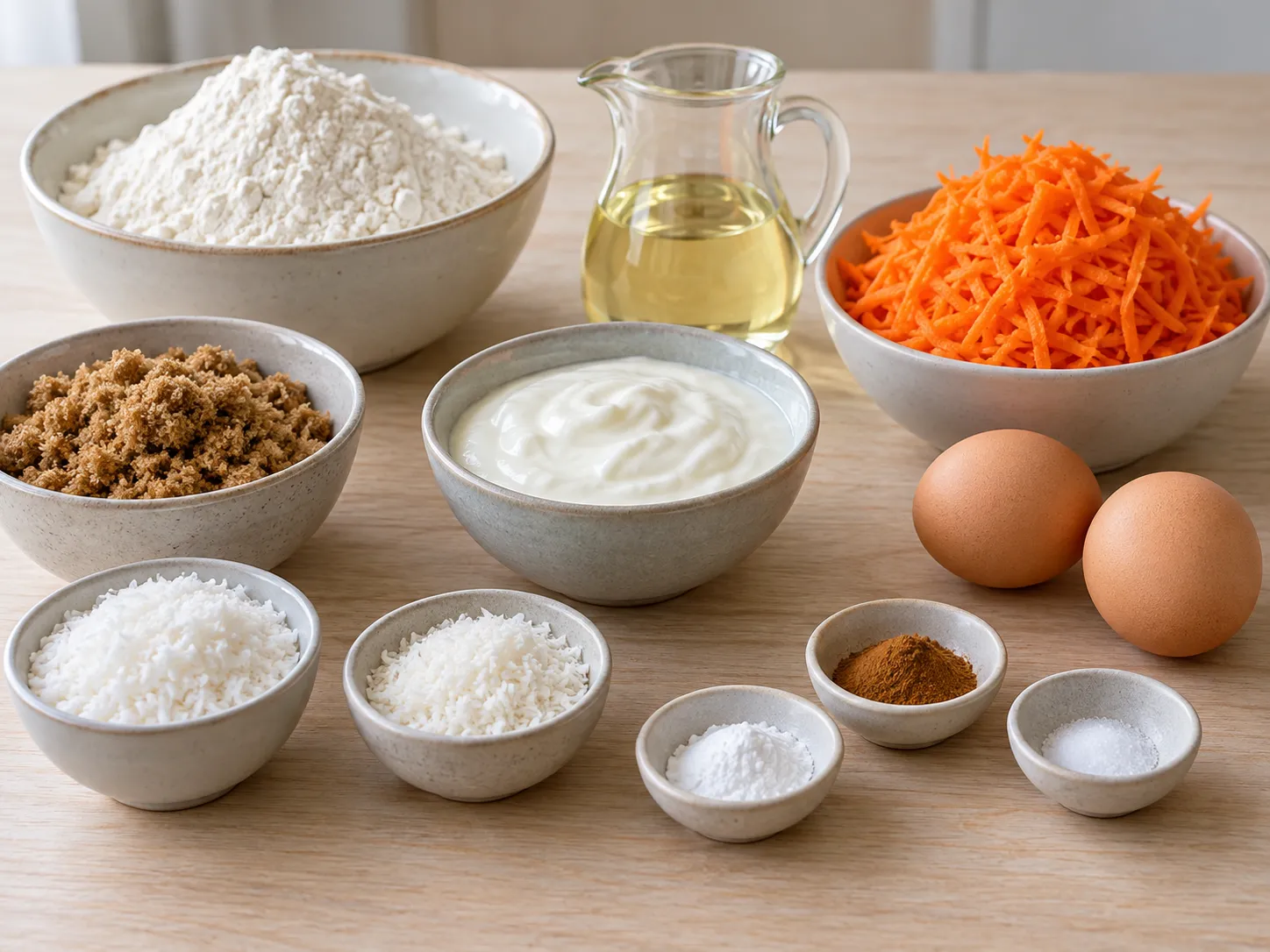Carrot Coconut Breakfast Muffins