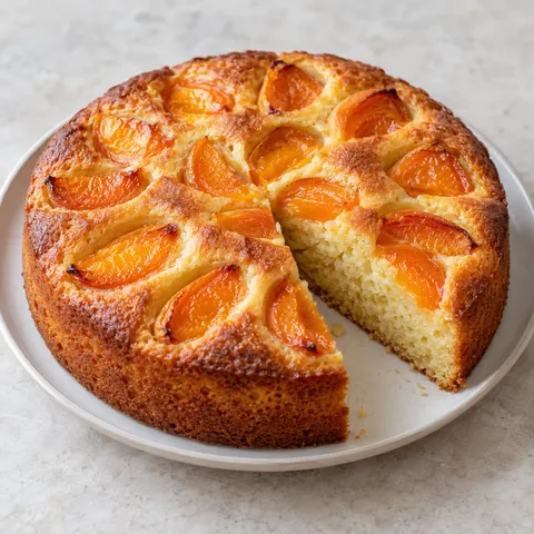 Lemon Apricot Yogurt Cake