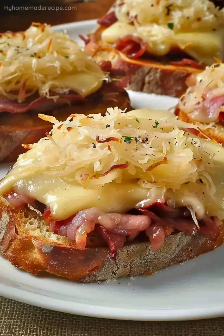 Easy Mini Reubens Appetizer