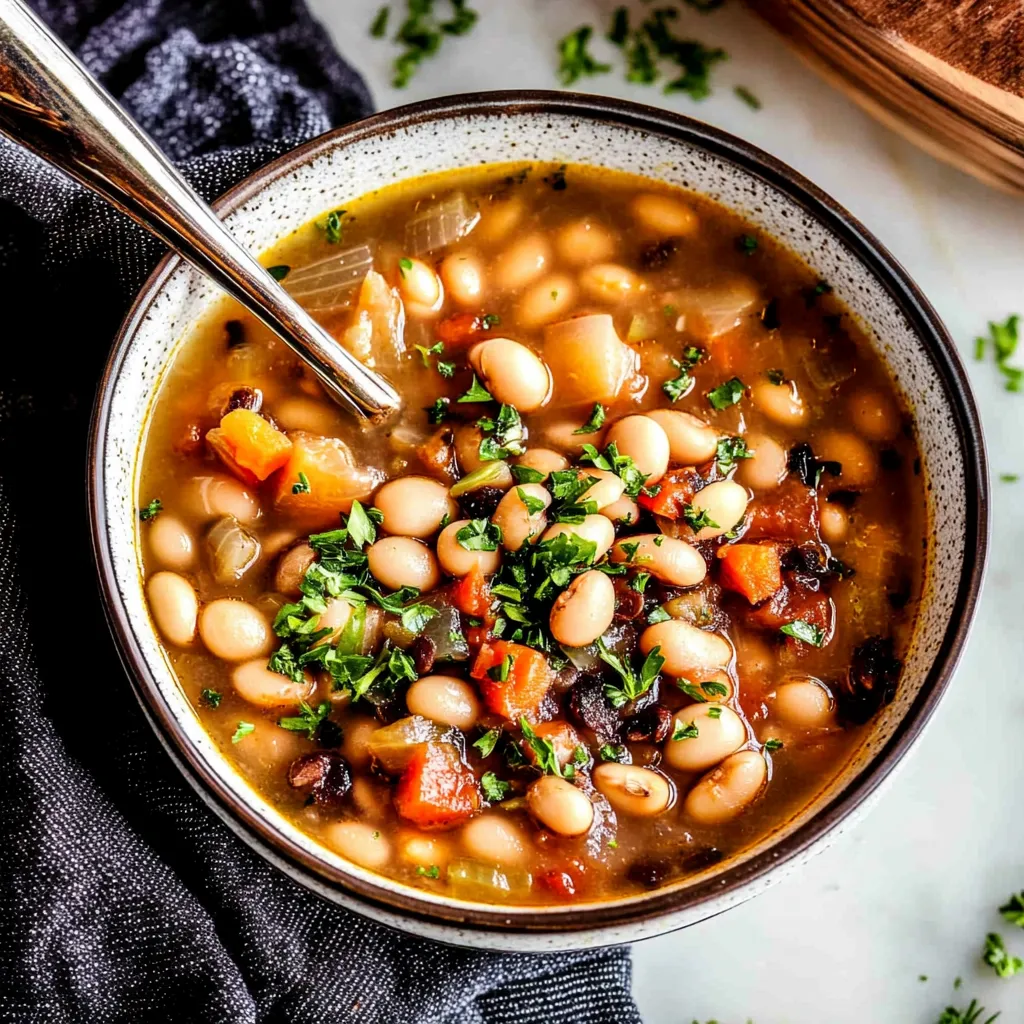 Homemade Navy Bean Soup