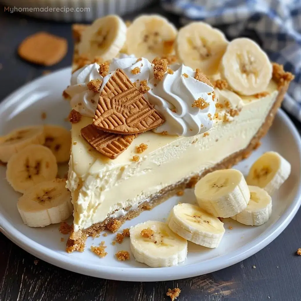 Easy No Bake Banana Pudding Cheesecake