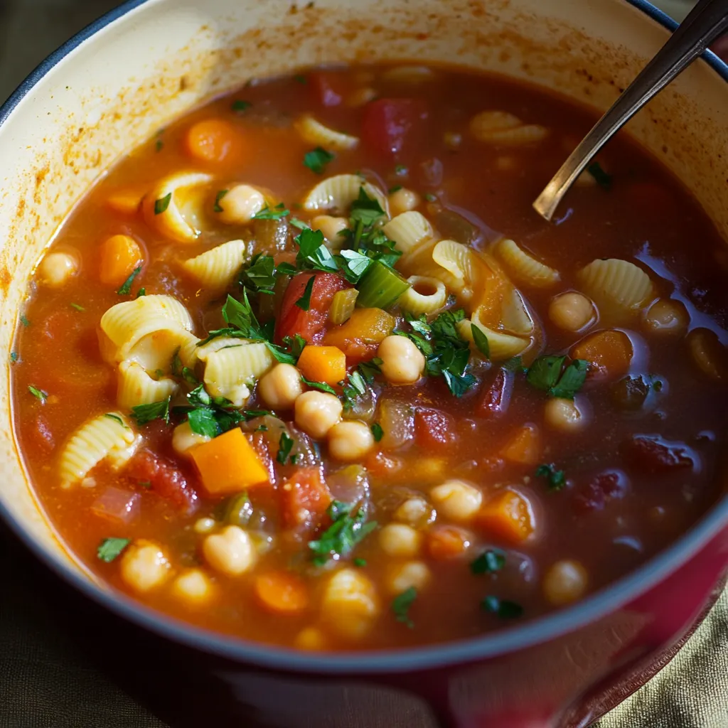 Easy Olive Garden Minestrone Soup