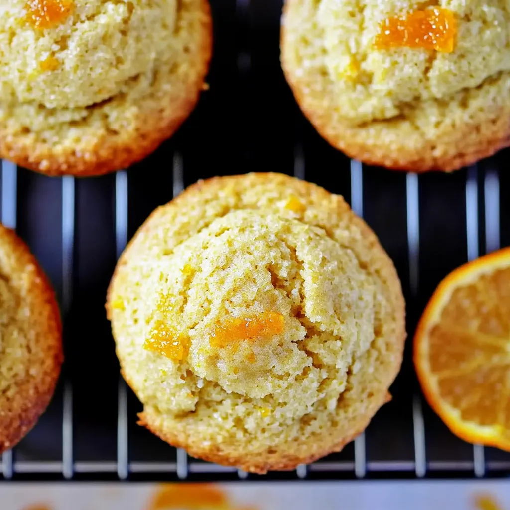 Easy Homemade Orange Muffins