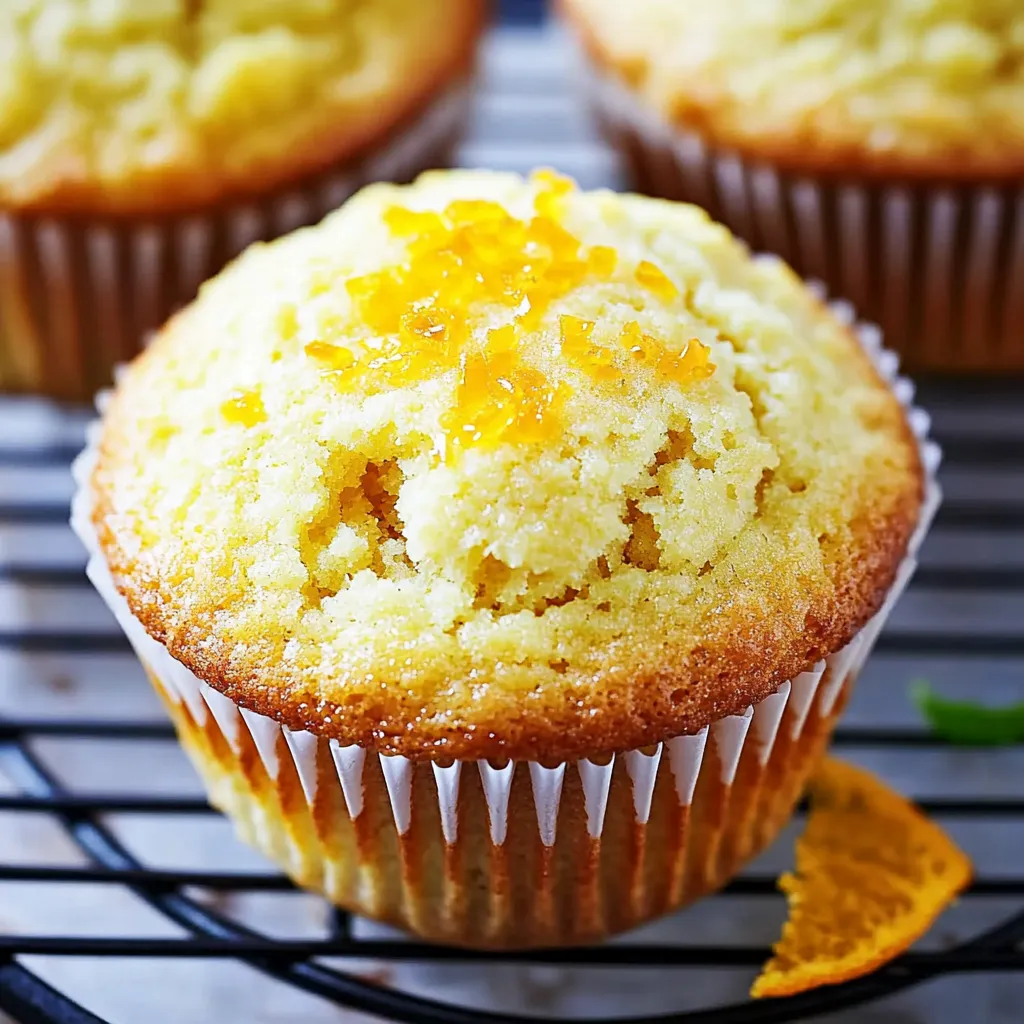 Easy Homemade Orange Muffins