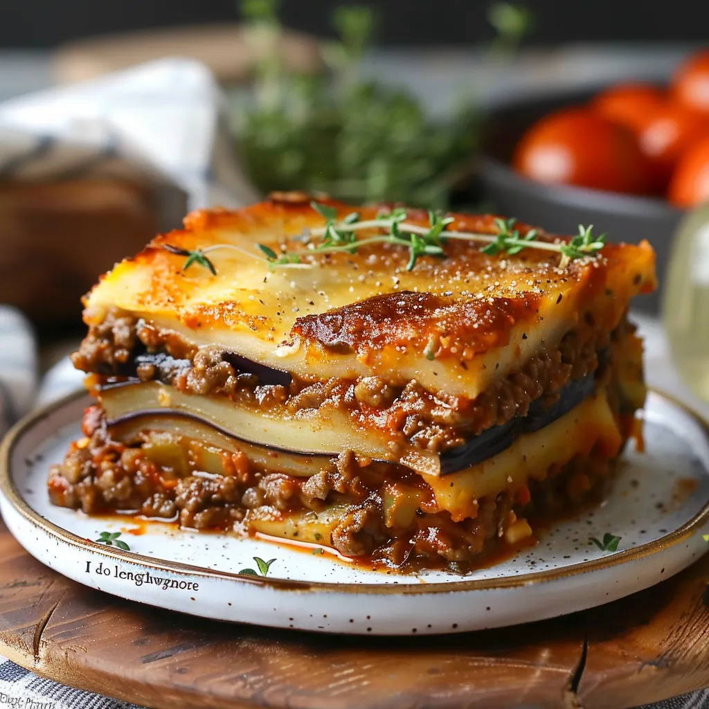 Irresistibly Flavorful Greek Moussaka with Layers of Comfort