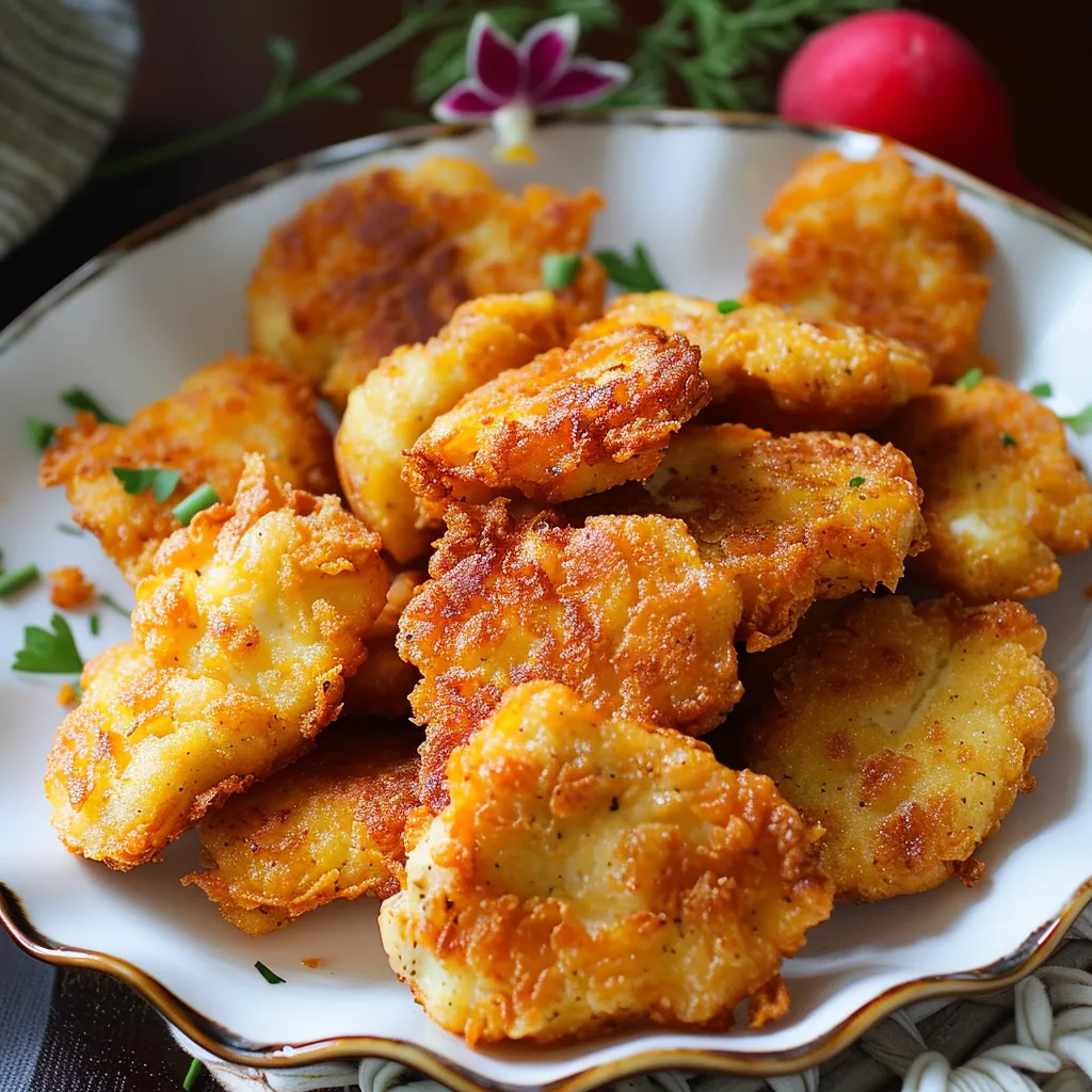 Crispy Passover Chicken Nuggets