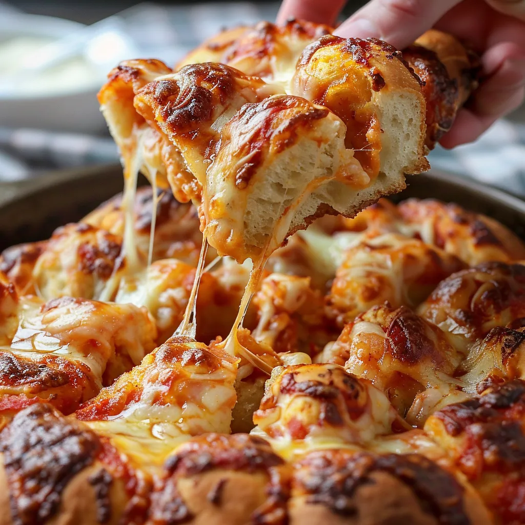 Savory Pepperoni Pizza Monkey Bread Delight