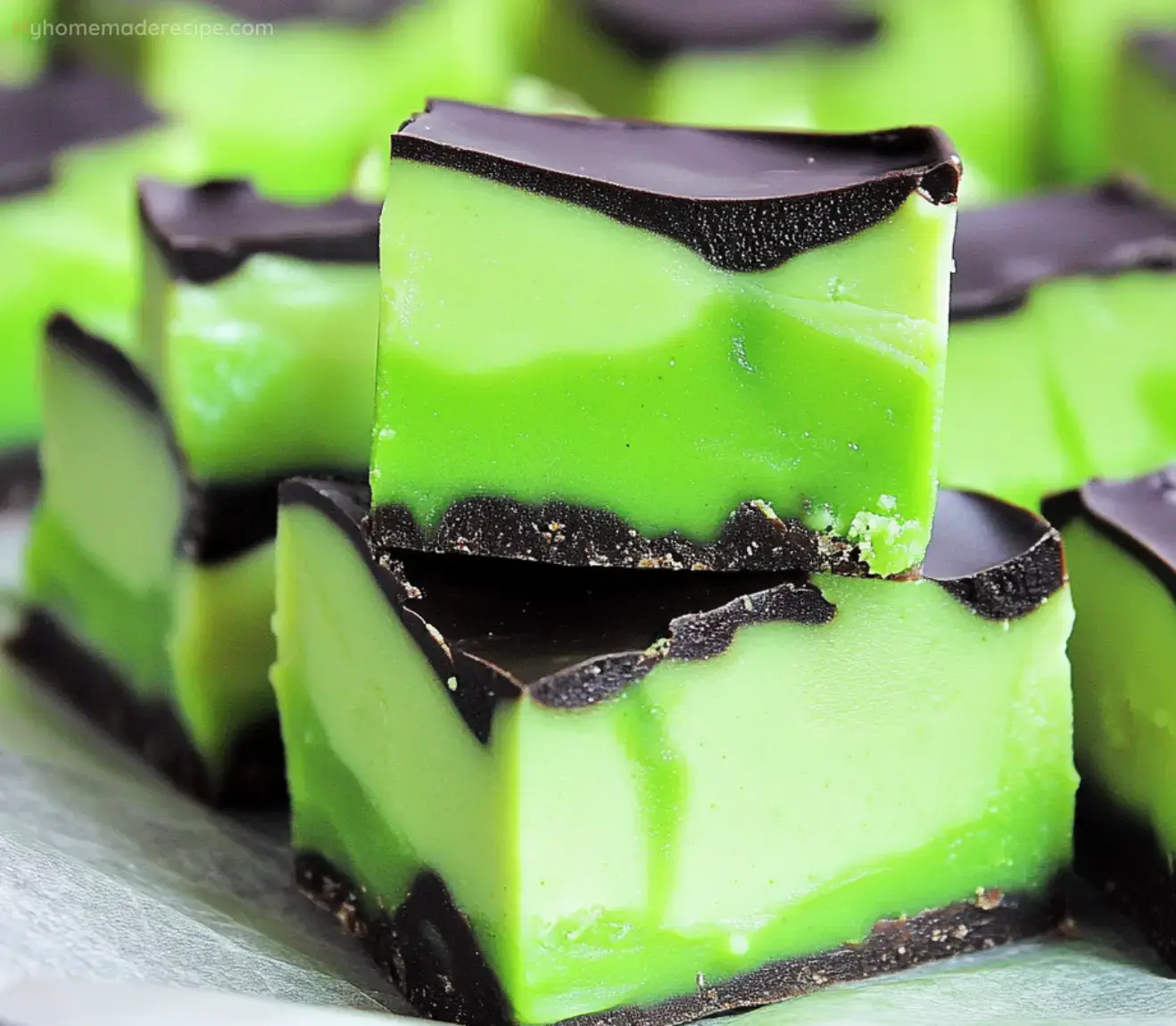 Spooky Poison Apple Fudge Recipe for Halloween