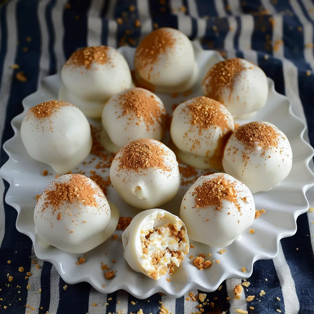 Easy Pumpkin Spice Truffles