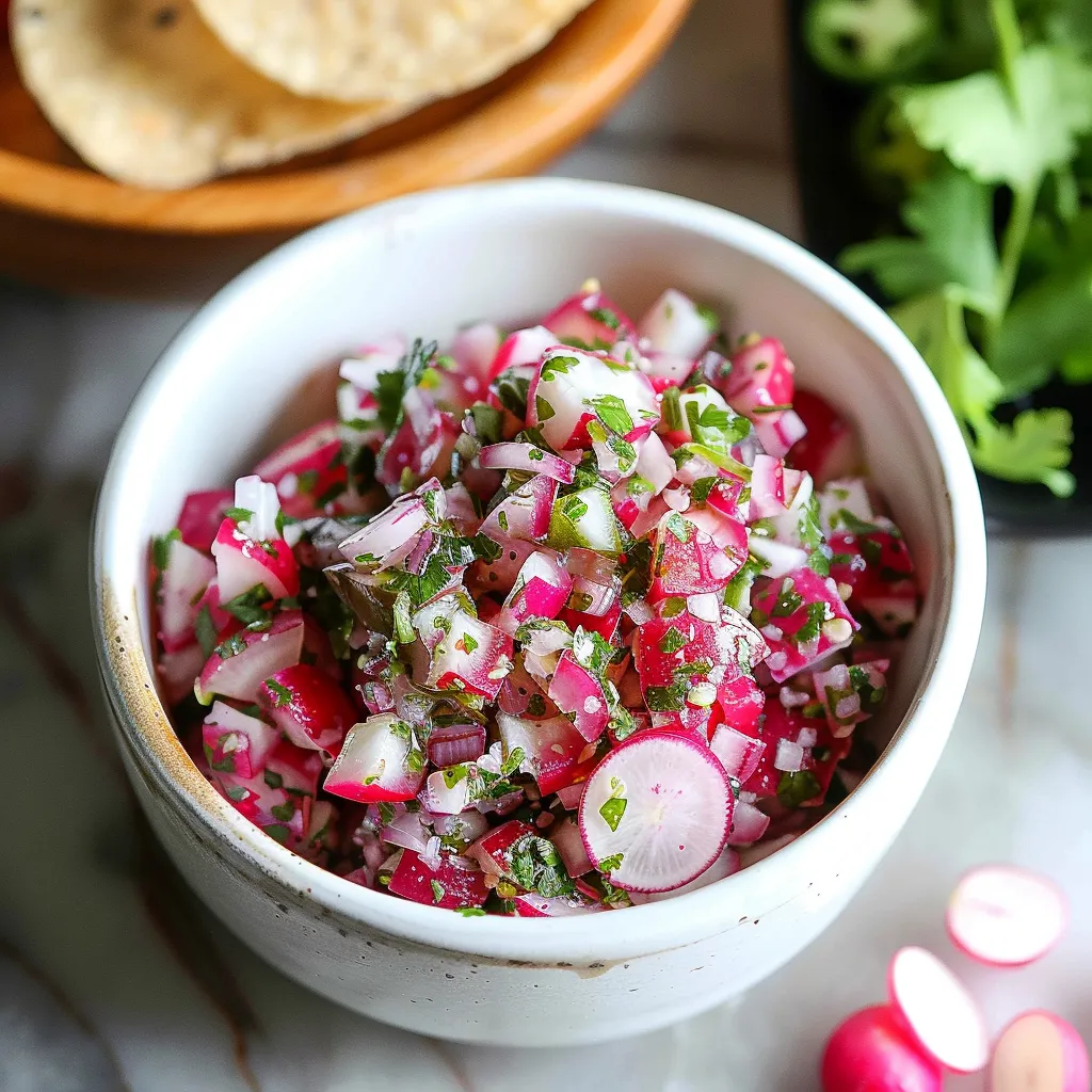Radish Salsa
