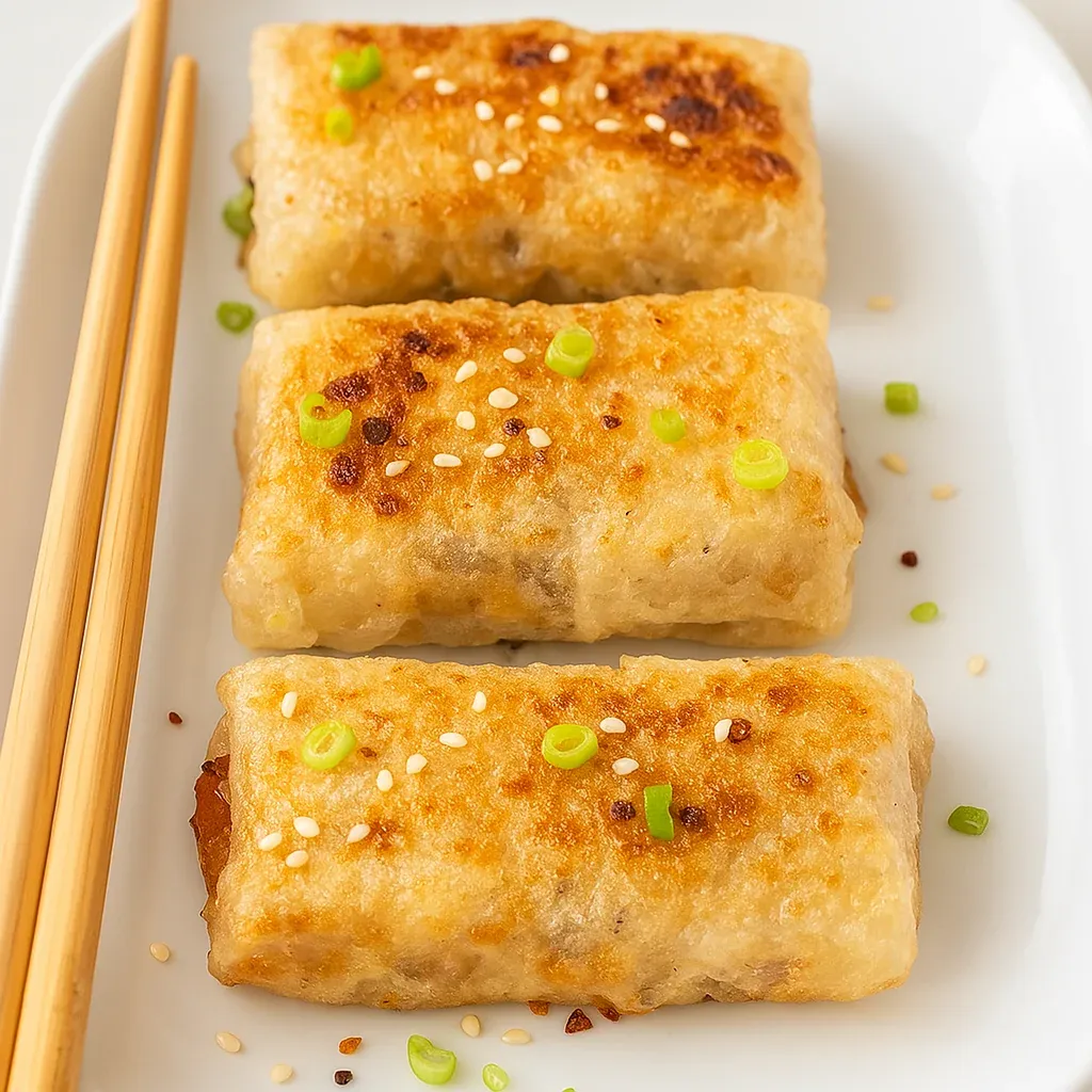 Crispy Rice Paper Dumplings with Tofu and Vegetables - My Home Made Recipe