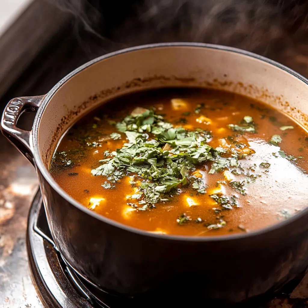 Quick Salsa Verde Tortilla Soup