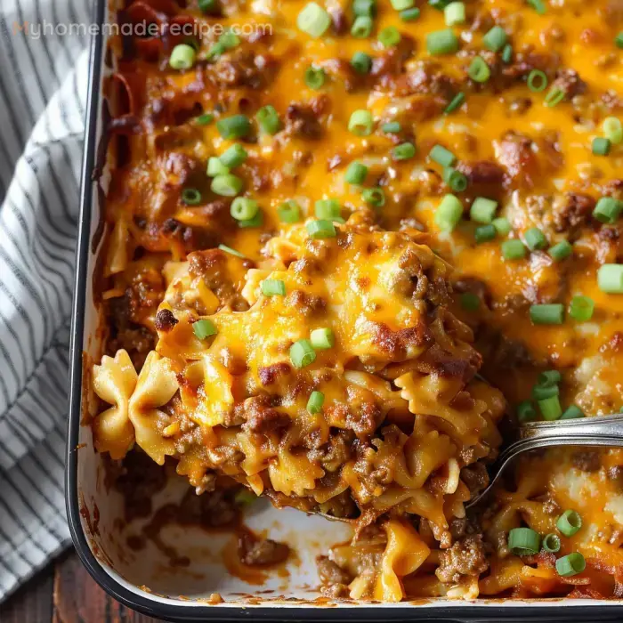 Easy Sloppy Joe Casserole