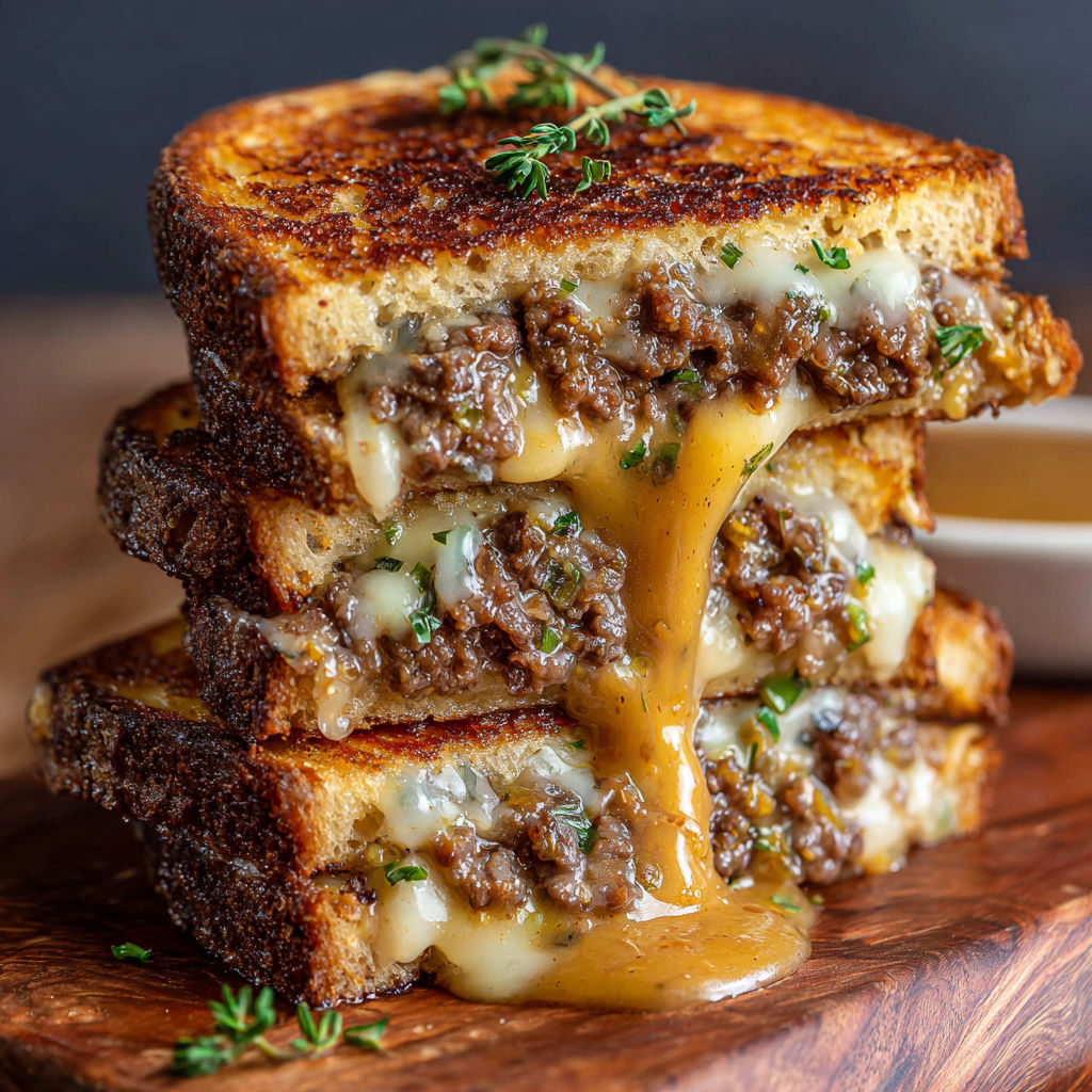 Buttery Rye, Swiss, and Savory Beef with Legendary Confidential Sauce