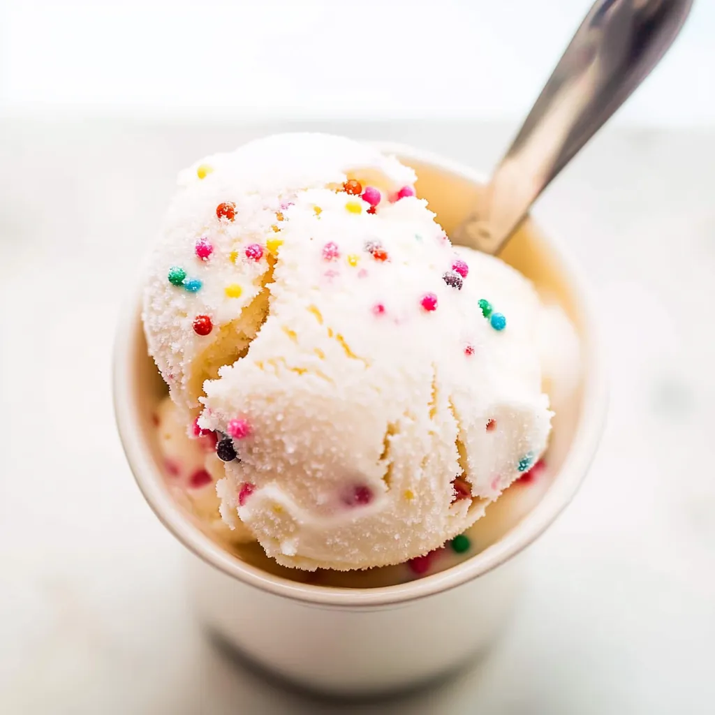 Easy 5-Minute Snow Ice Cream