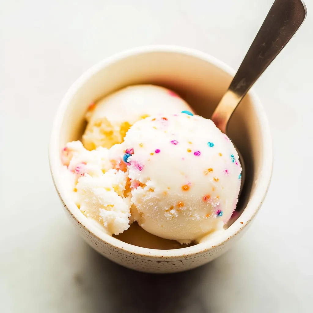 Easy 5-Minute Snow Ice Cream