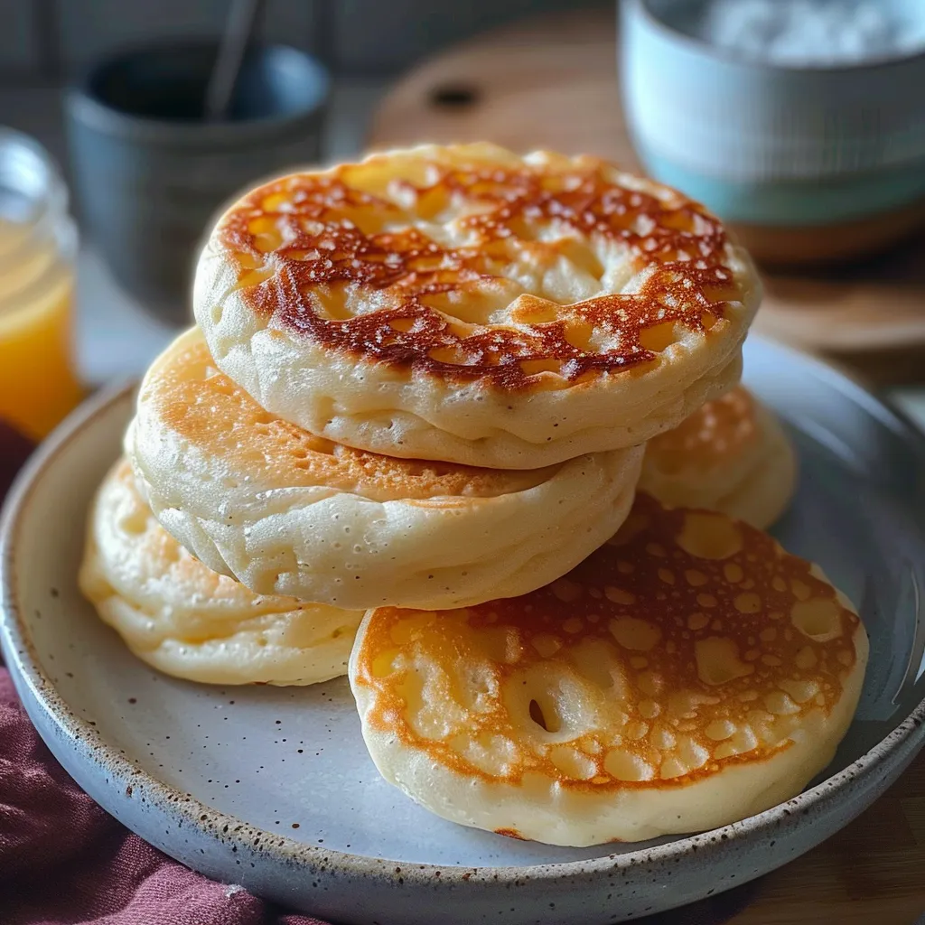 Sourdough Crumpets