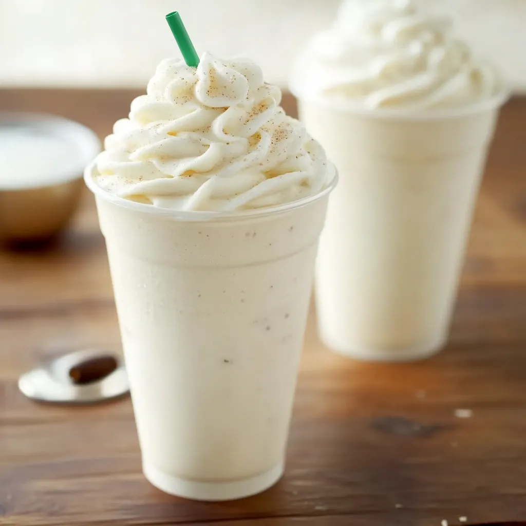 Easy Homemade Vanilla Bean Frappuccino