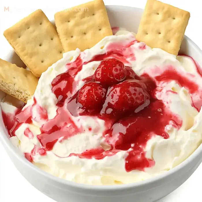 Easy Strawberry Cheesecake Dip
