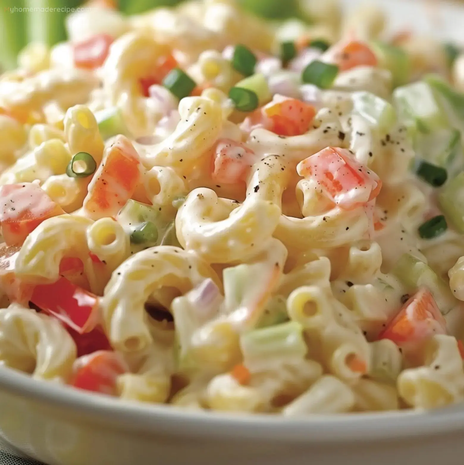 Delicious Sweet Macaroni Salad