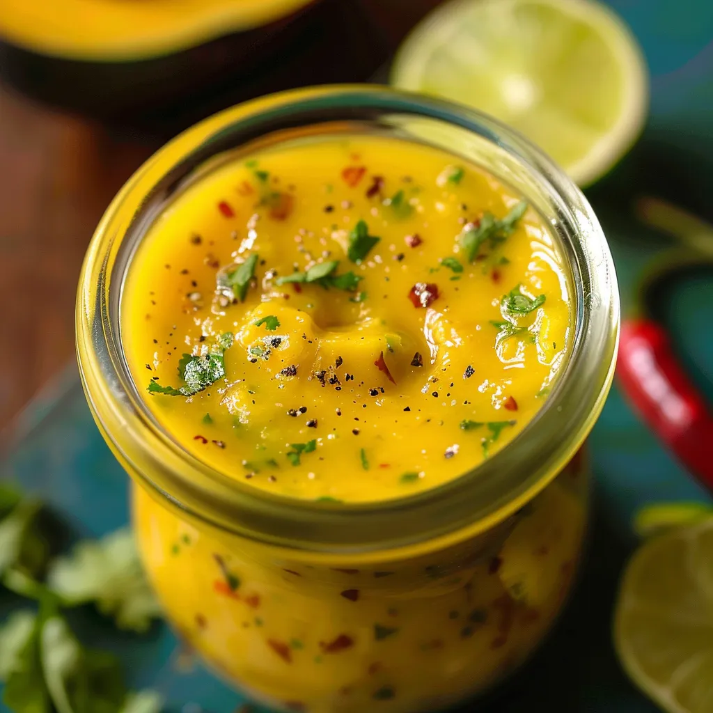 Sweet and Spicy Mango Salad Dressing