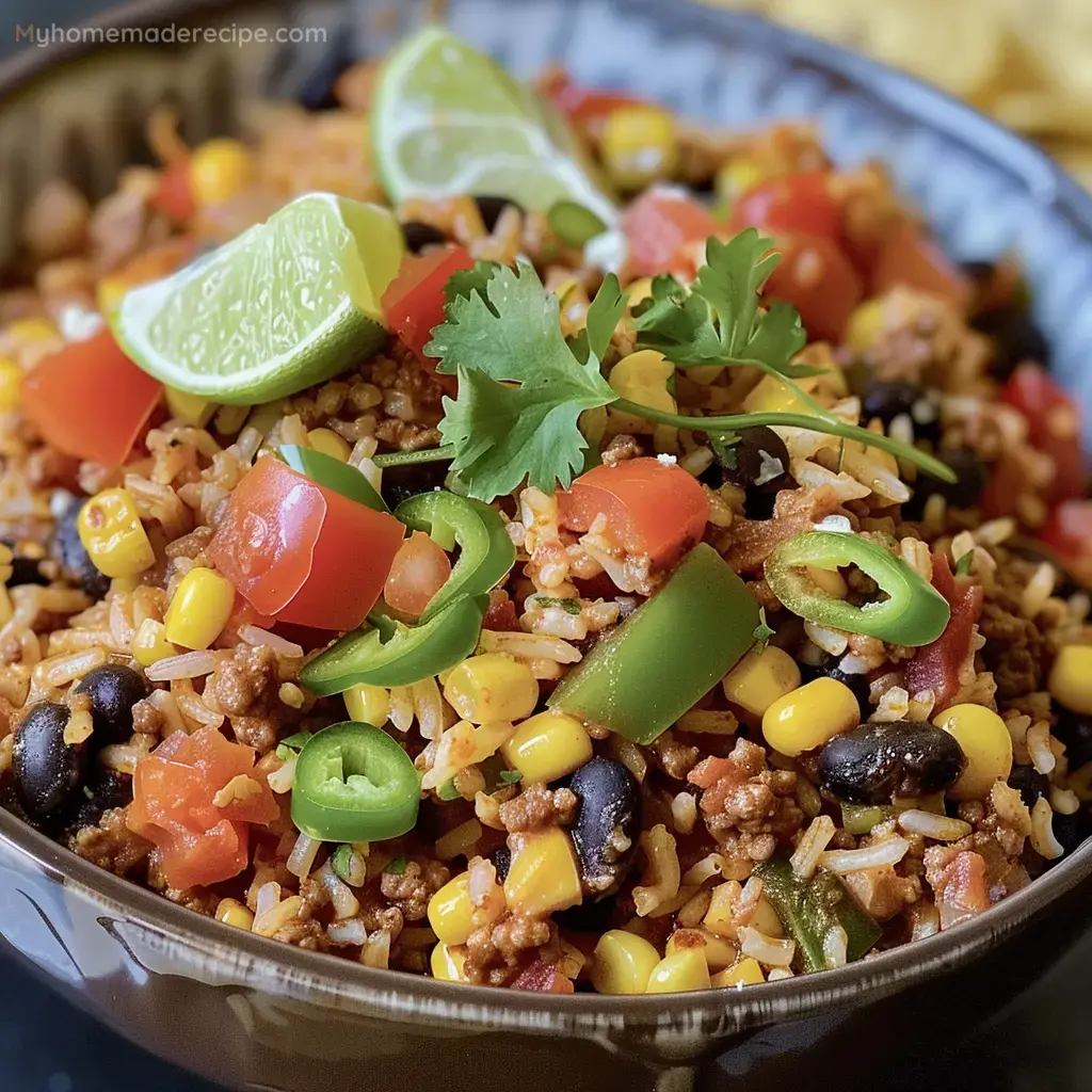 Taco Rice: A Fiesta Of Flavor In Every Bite