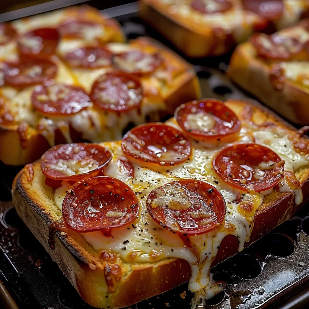Texas Toast Pizza with Air Fryer Method