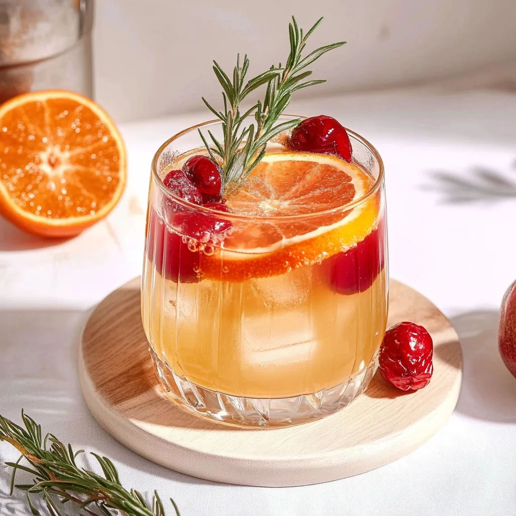 Easy Non Alcoholic Thanksgiving Punch Recipe with Fresh Fruits