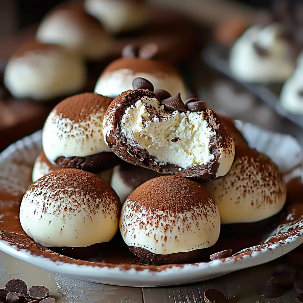 Easy Tiramisu Truffles