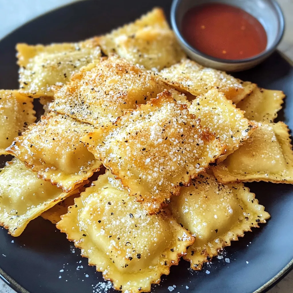 Crispy Toasted Ravioli