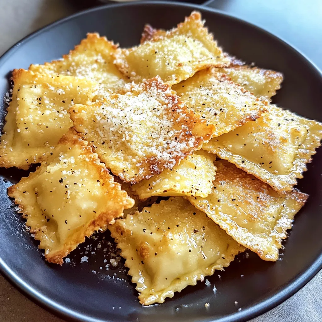 Crispy Toasted Ravioli