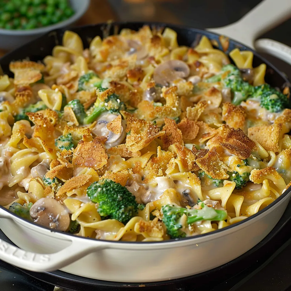 Easy Classic Tuna Noodle Casserole