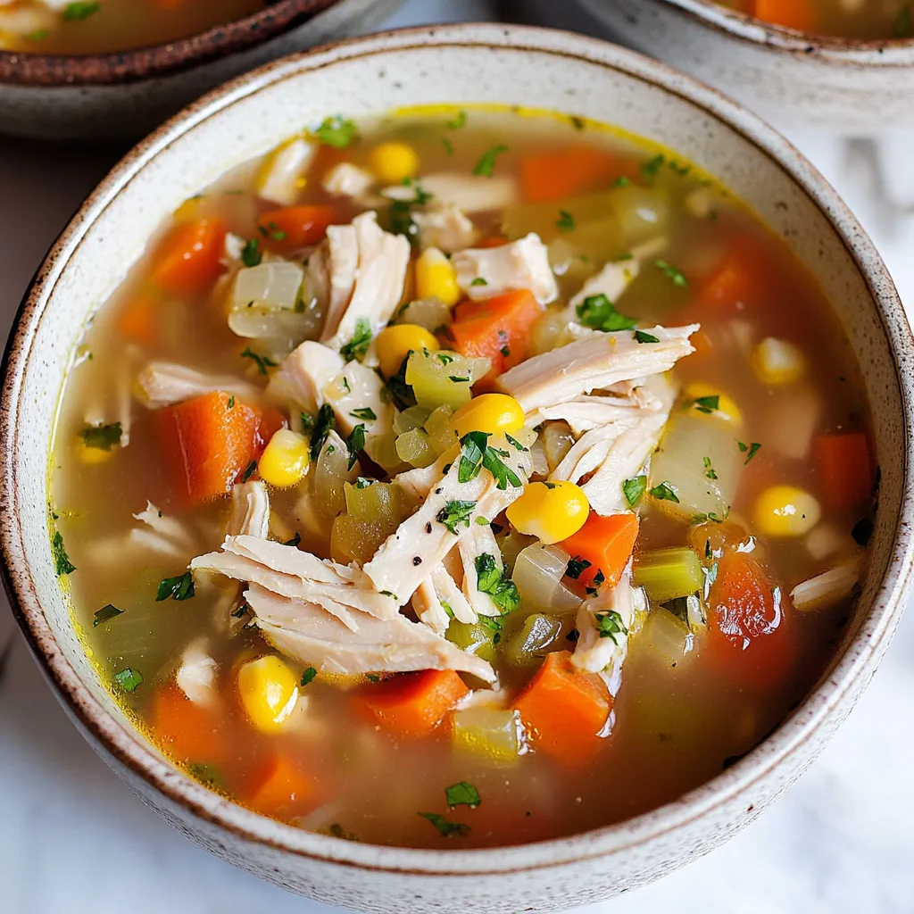 Easy Turkey Vegetable Soup
