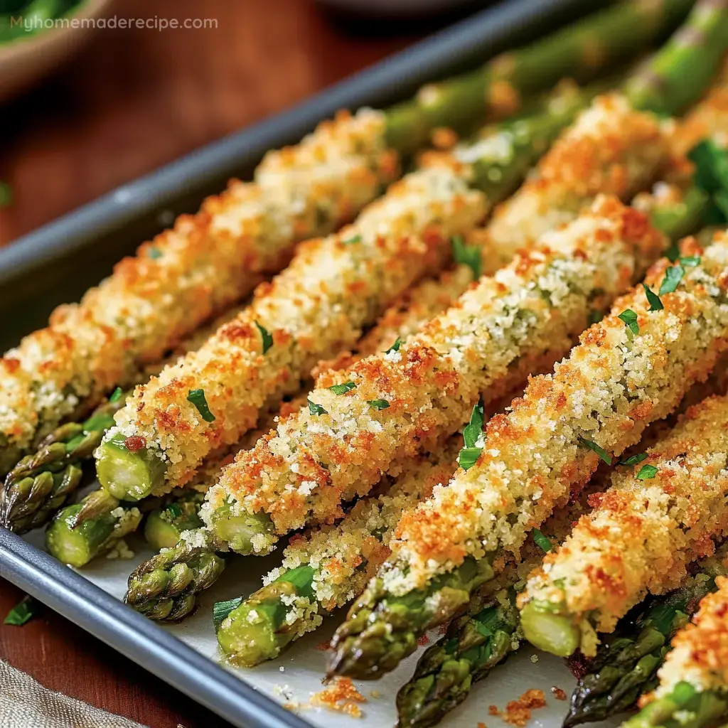 Crispy Parmesan Asparagus Sticks with Golden Crunch