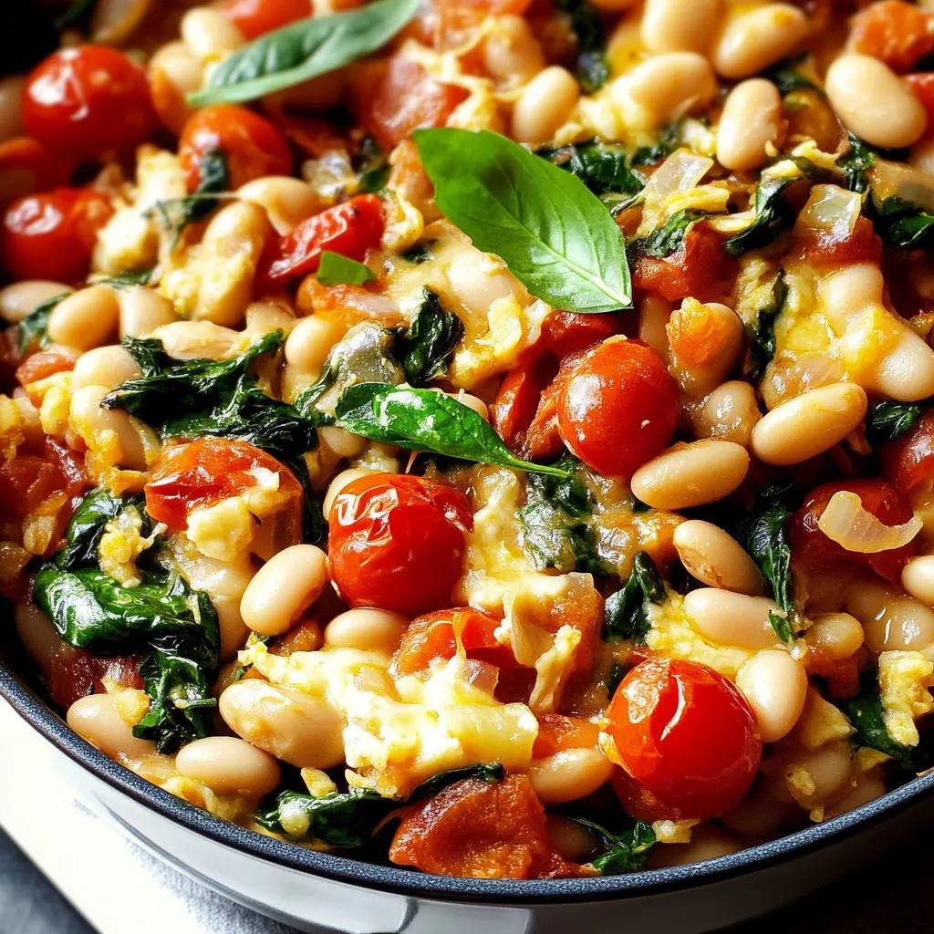 Easy Vegetarian White Bean Casserole