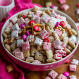 Valentine's Day Puppy Chow Chex Mix