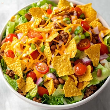 Frito Taco Salad with Catalina Dressing