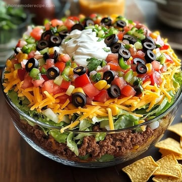 Seven-Layer Taco Salad