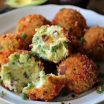 Cream Cheese Avocado Bacon Bites