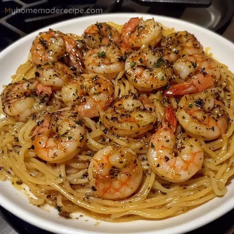 Garlic Shrimp Pasta